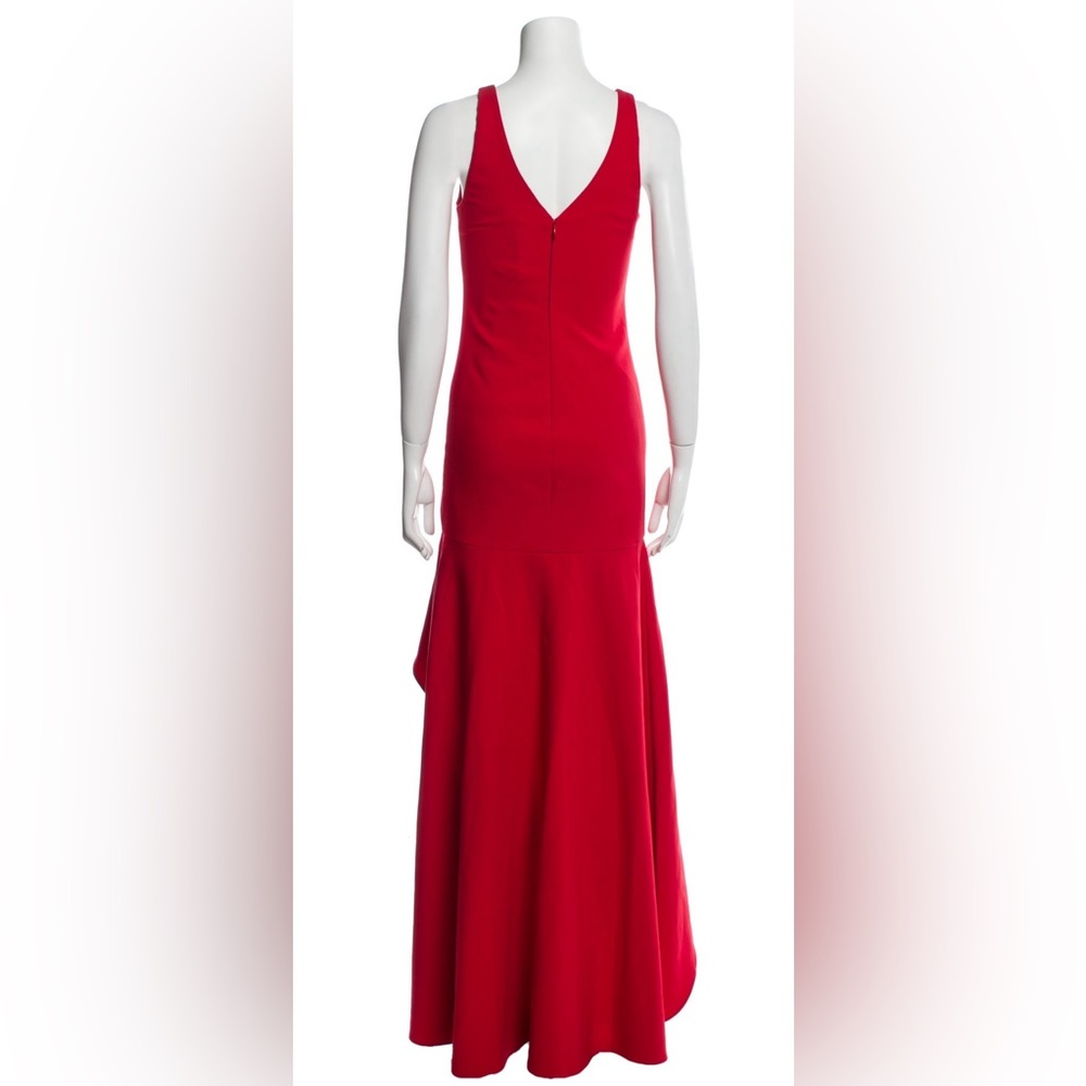 NEW Likely
Sylvie Ruffled High-Low Gown
CHRISTMAS DRESS RED SIZE 6 - Picture 7 of 13